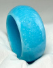 WT8 sky blue resin bangle